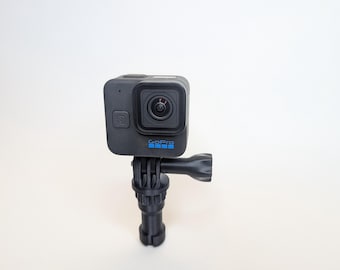 Cappellino Baseball Con Supporto A Vite Per GoPro Hero 4-9 - Vinciann Azzurro