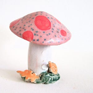 magical mushroom figurine
