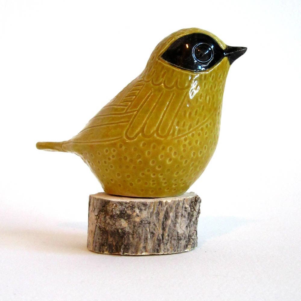 Clay Bird Etsy