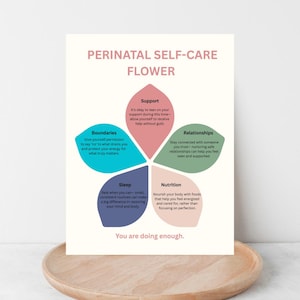 Perinatal Self-Care Flower