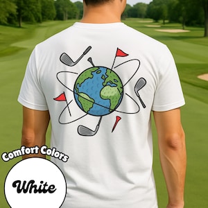 Golf World Golf Tee - Unisex Cotton T-Shirt - SZND Designs