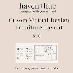 Custom Furniture Floor Plan