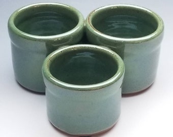 Cosmetic Caddy, FREE SHIPPING, Candle Holders, Makeup, Vanity Organizer, bathroom, kitchen, desk, Handmade Pottery, Ceramic