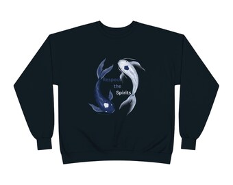 ATLA Water Spirits Unisex EcoSmart® Crewneck Sweatshirt