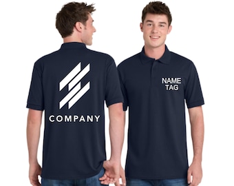Custom Logo Dri-Fit Performance Polo Shirt: Business Uniform