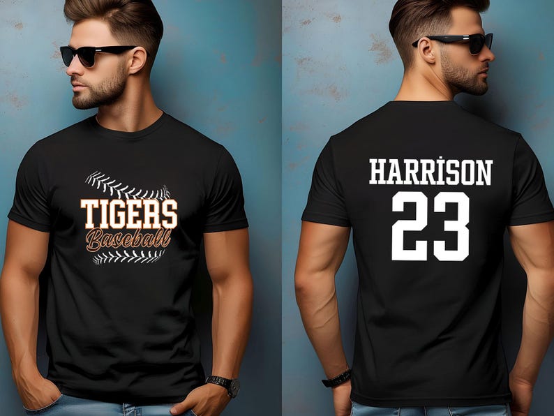 Custom Baseball Team  Dry-Fit Performance Shirt: Custom Name and Number 100% Polyester Business Apparel