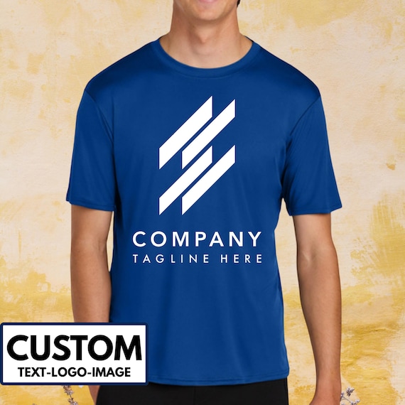 Custom Quick-Dry Athletic Shirt: Personalized UPF50 Moisture-Wicking Tee