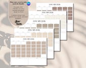 2026 Neutral Calendar | Beige Minimalist Planner (Printable PDF)