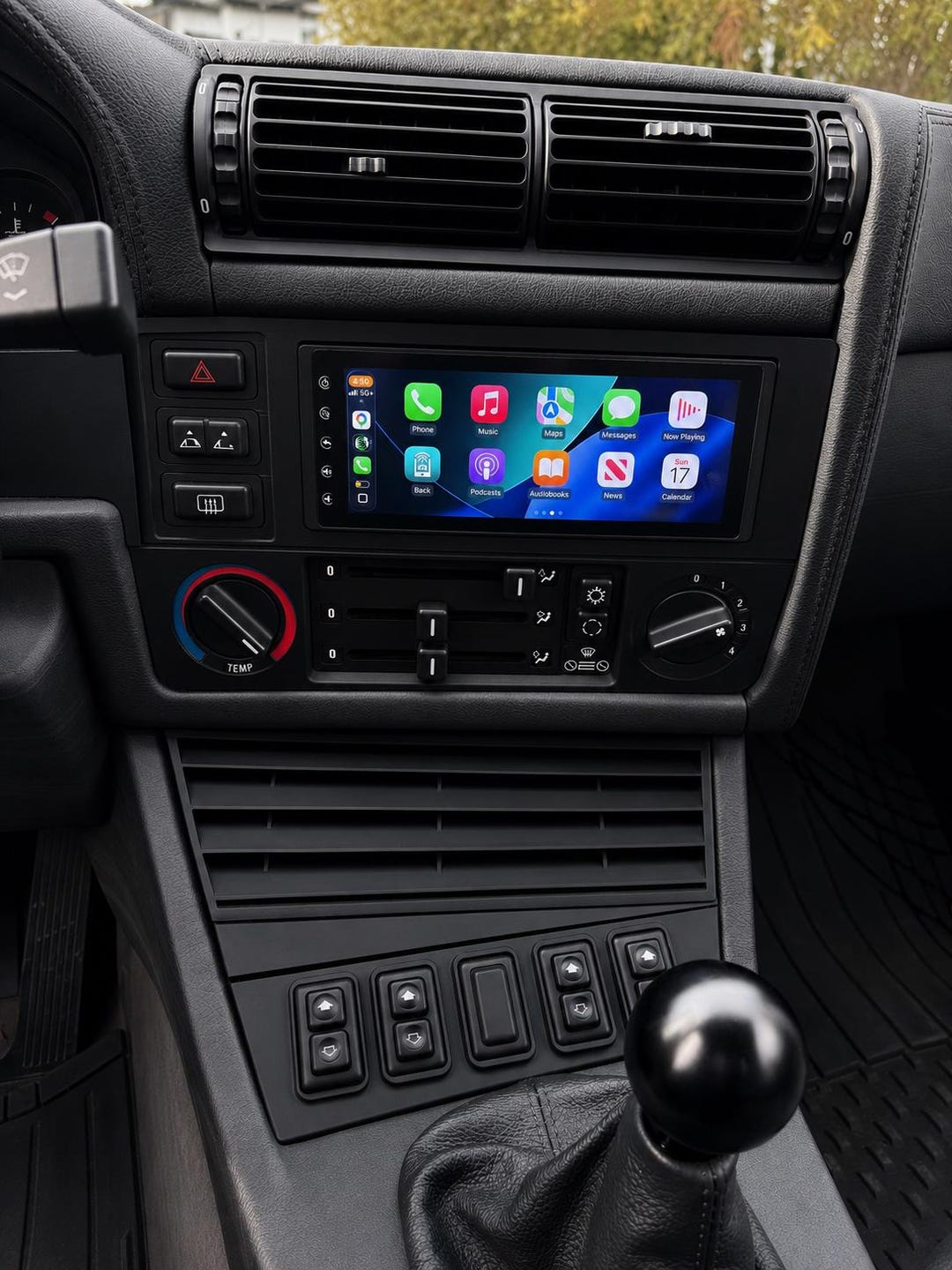 E30 HVAC Panel - 1.5 Din Carplay Mod - Etsy Israel