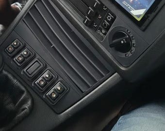E30 Front Console Vents and Switch Relocation