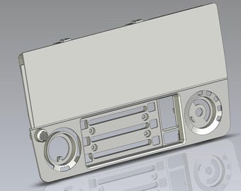 BMW E30 Stereo Bezel 3D File