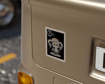 Frozen Cheburashka Sticker, Siberian Winter Bear Decal