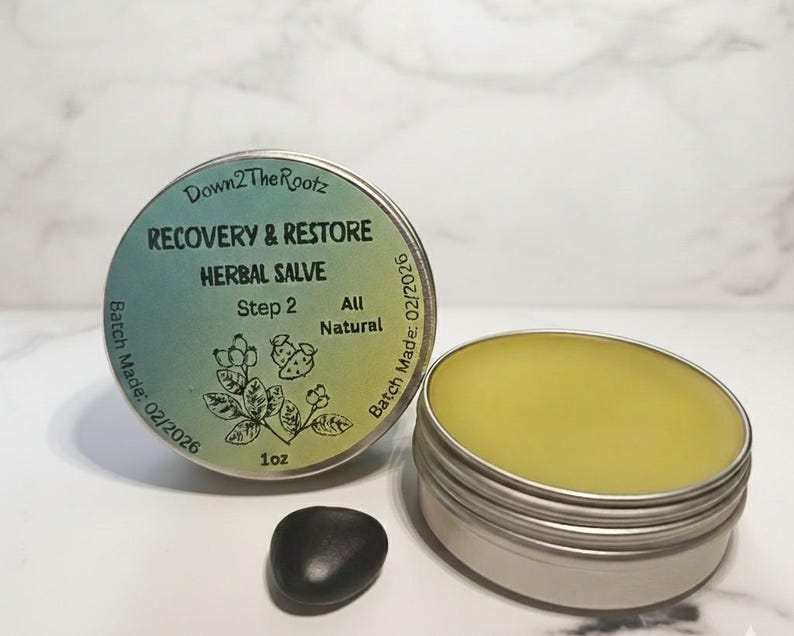 Acne Balm For Pimples • Teen & Adult Post Acne Care • Sensitive Skin • Herbal Salve • Pimple Popper Bild 8