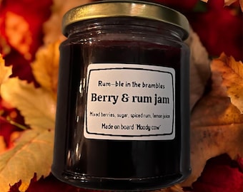 Berry & rum jam 'Rum-ble in the brambles'