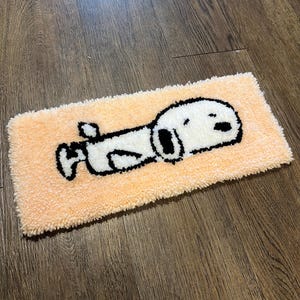 Sleeping Snoopy Keyboard Rug