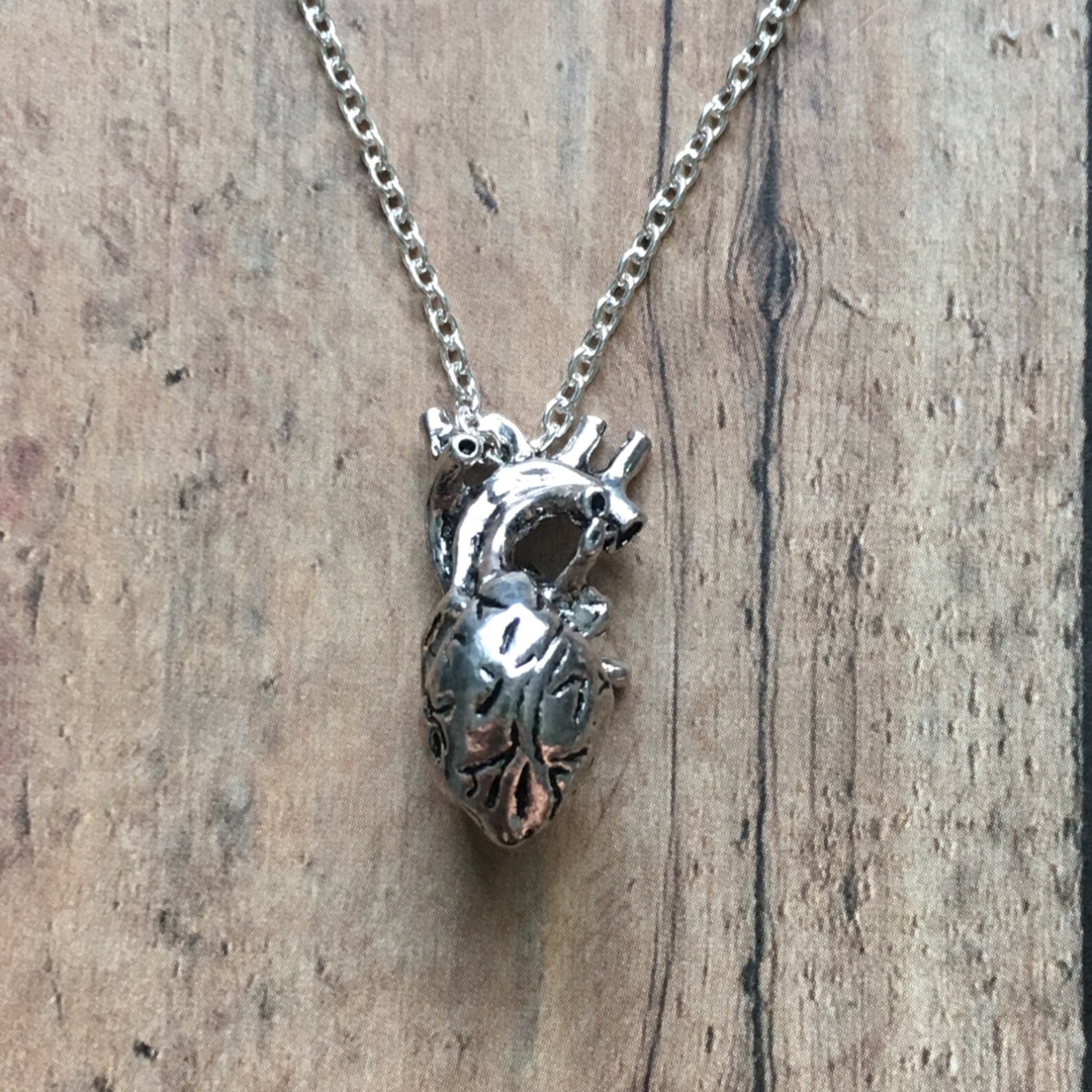 Heart necklace Etsy