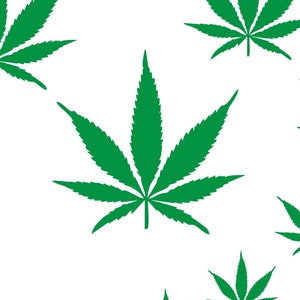 By popular demand Herb leaf pot maryjane mj weed marijuana bespoke decal image 2