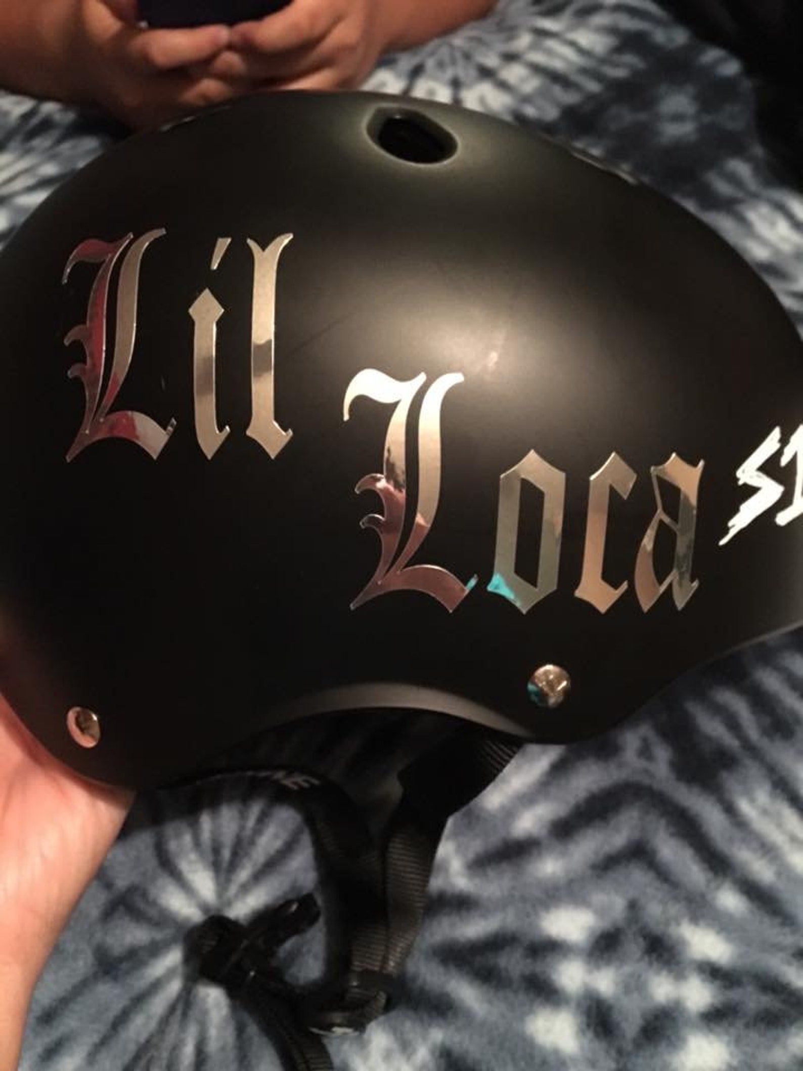 Custom Roller Derby Vinyl Sport Helmet Decal Name & Number Etsy