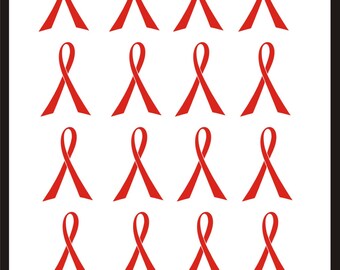 Special cause ribbon raise awareness share joy decal sticker in any color