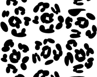 Wild Animal Print Design Leopard Spots Choose Color