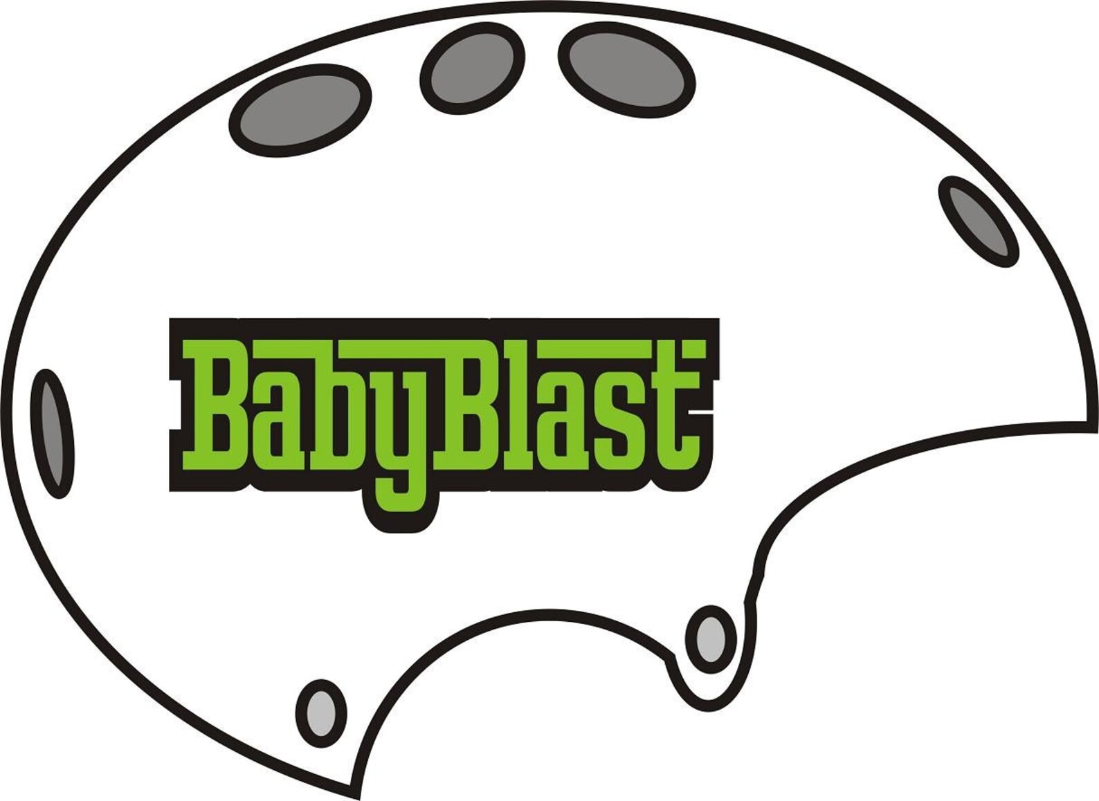 Custom Roller Derby Vinyl Sport Helmet Decal 2 Color Single Etsy