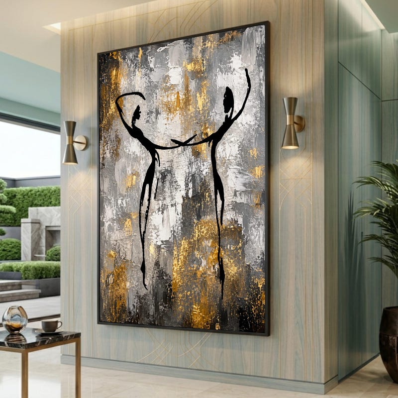 Abstract Silhouette - Etsy