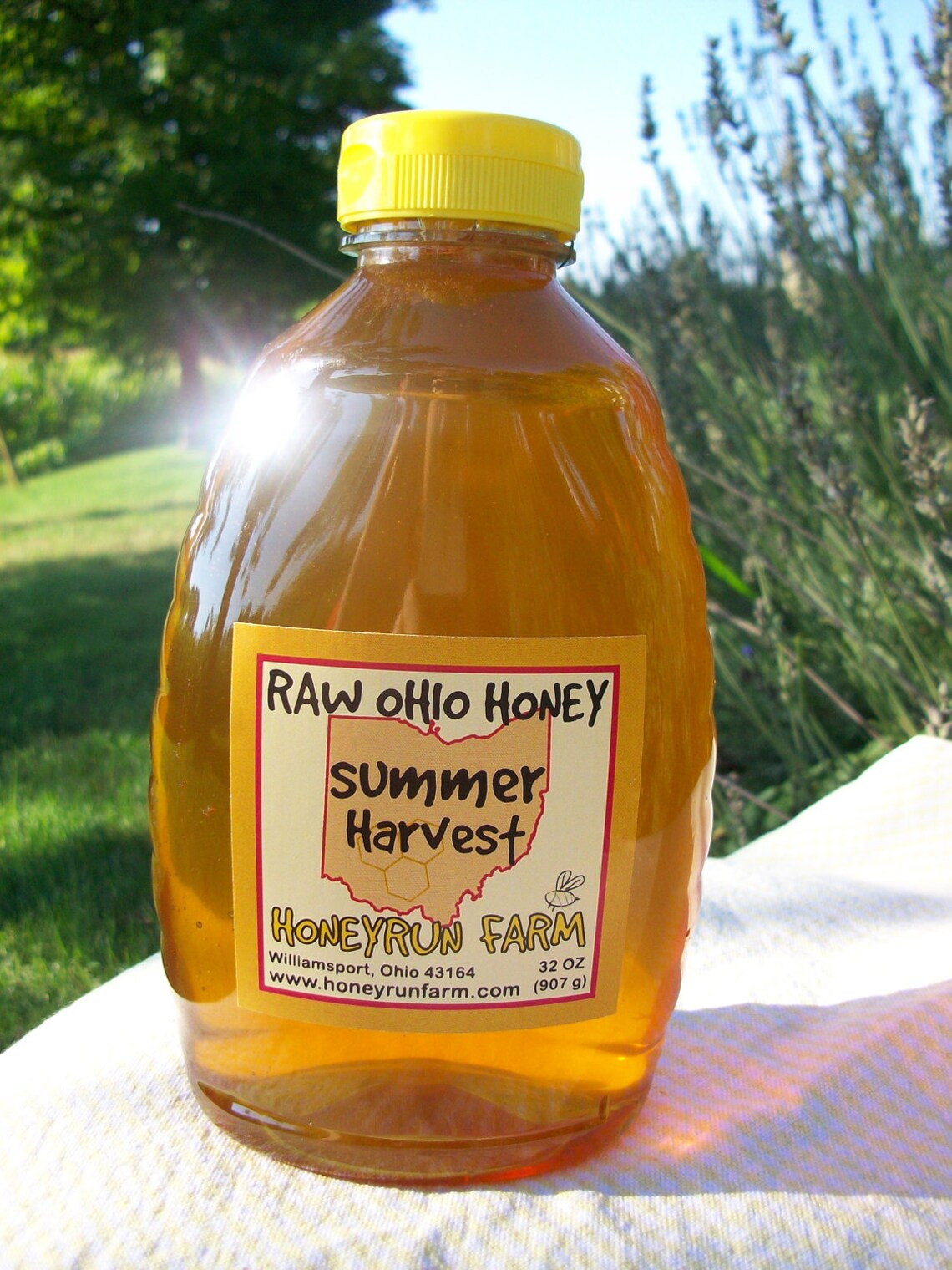 Raw Honey Ohio Summer Harvest 32 ounce jar Etsy