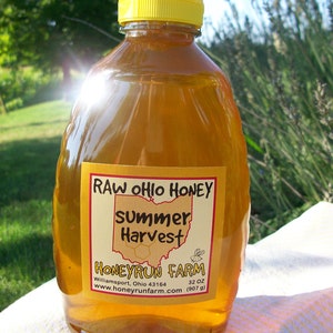 Raw Honey Ohio Summer Harvest 32 ounce jar image 5