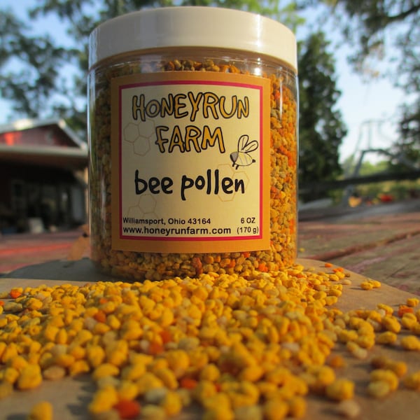 Bee Pollen - Raw, 6 oz. jar