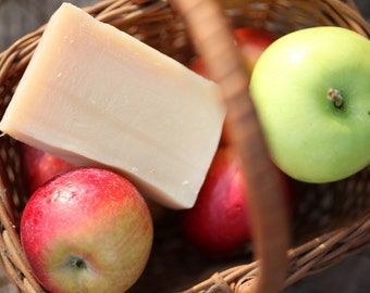 Apple Jack Soap - natural handcrafted soap made with honey and beeswax