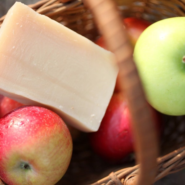 Apple Jack Soap - natural handcrafted soap made with honey and beeswax