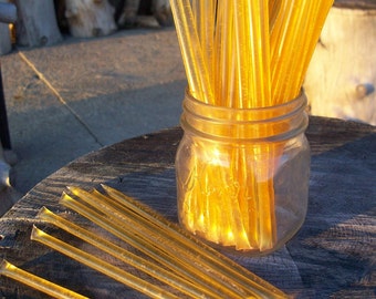 Honey Sticks -Summer Honey - 100 honey filled straws - honeysticks