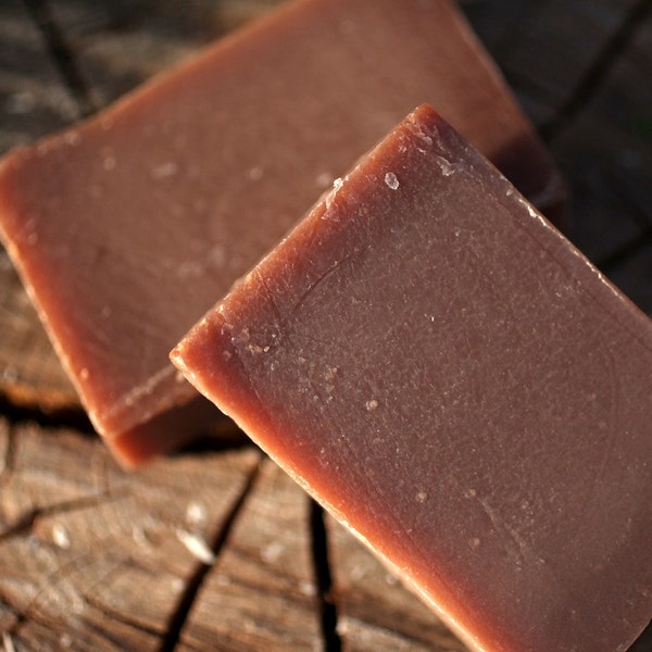 Chocolate Soap - made with cocoa butter, honey, and beeswax