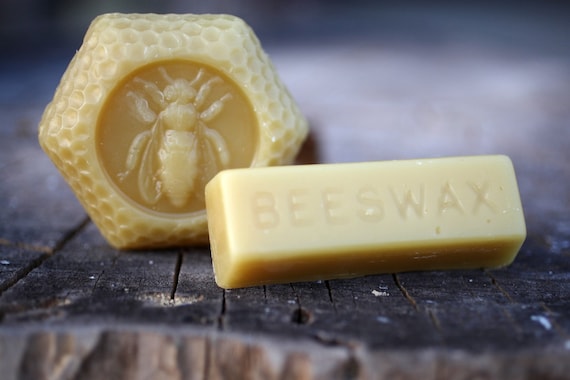 Set of 4 Pure Beeswax Blocks - great for crafting — Honeyrun Farm