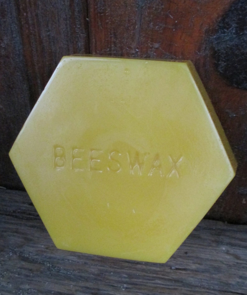 Pure Beeswax Block 16 oz great for crafting Etsy
