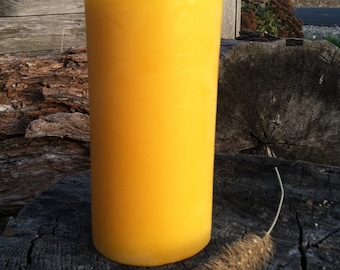 Pillar Beeswax Candle- 3" wide by 5.75" tall