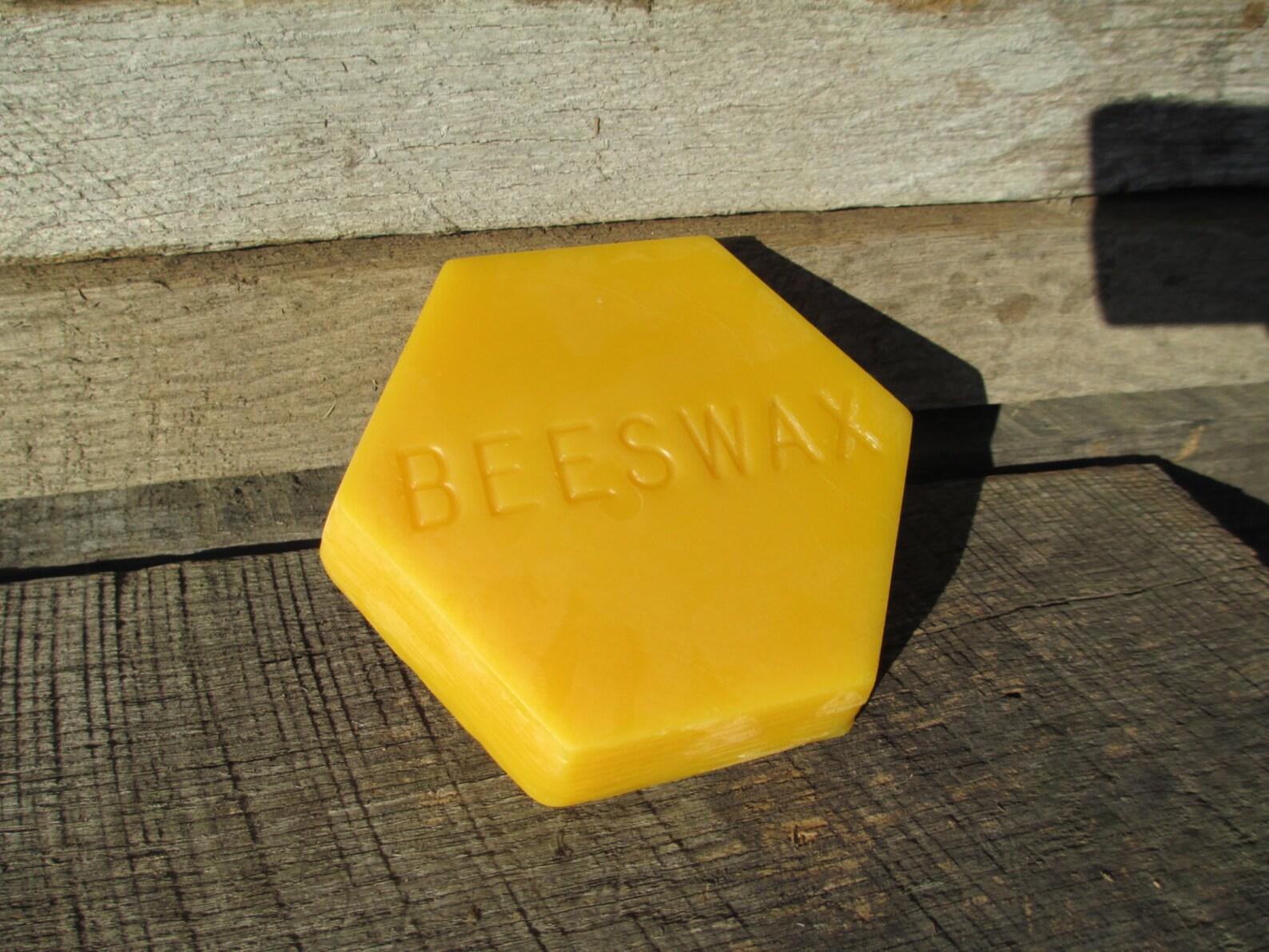 Pure Beeswax Block 8 oz great for crafting Etsy