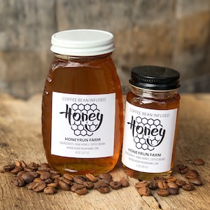 Coffee Bean Infused Honey