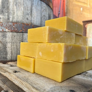 11 pounds of Pure Beeswax weighed out in 16 oz blocks great for crafting image 5