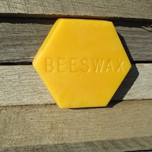 Pure Beeswax Block - 8 oz- great for crafting
