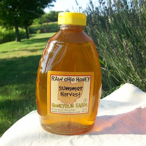 Raw Honey Ohio Summer Harvest 32 ounce jar image 1