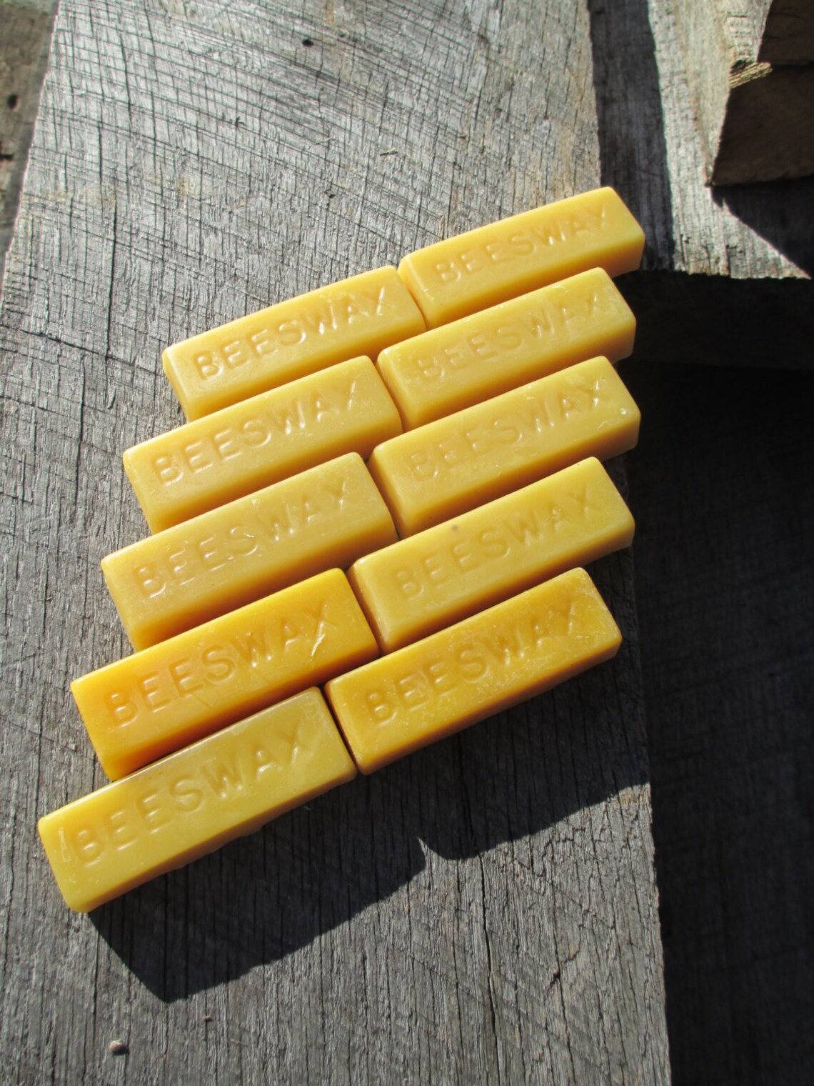 Pure Beeswax Blocks 10 one ounce blocks great for crafting Etsy