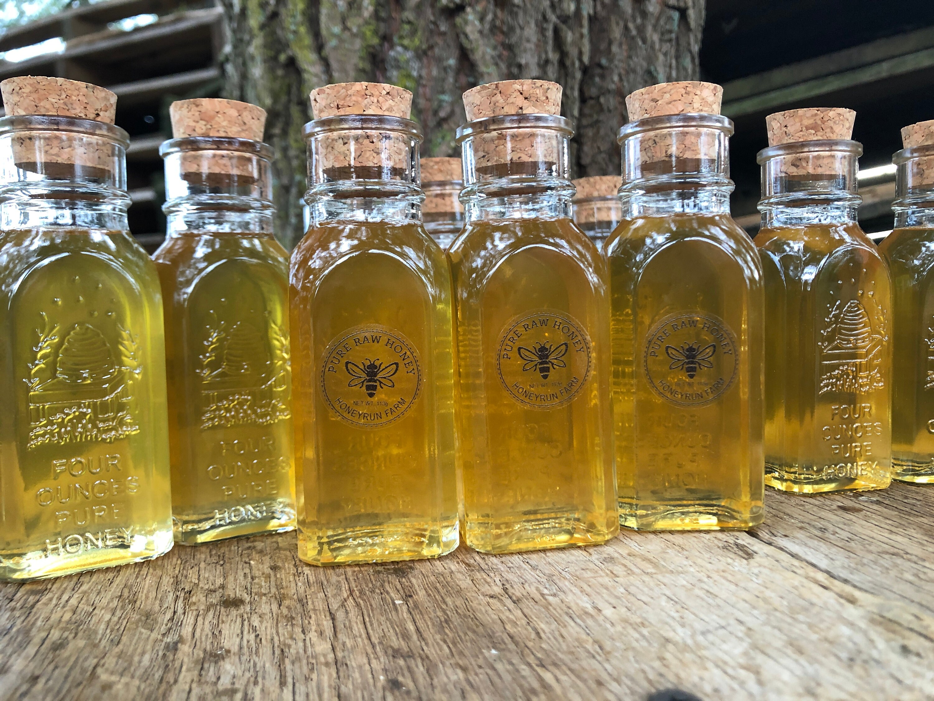 20 Muth Jar Honey Favors Pure Raw Summer Honey 4 Oz Etsy