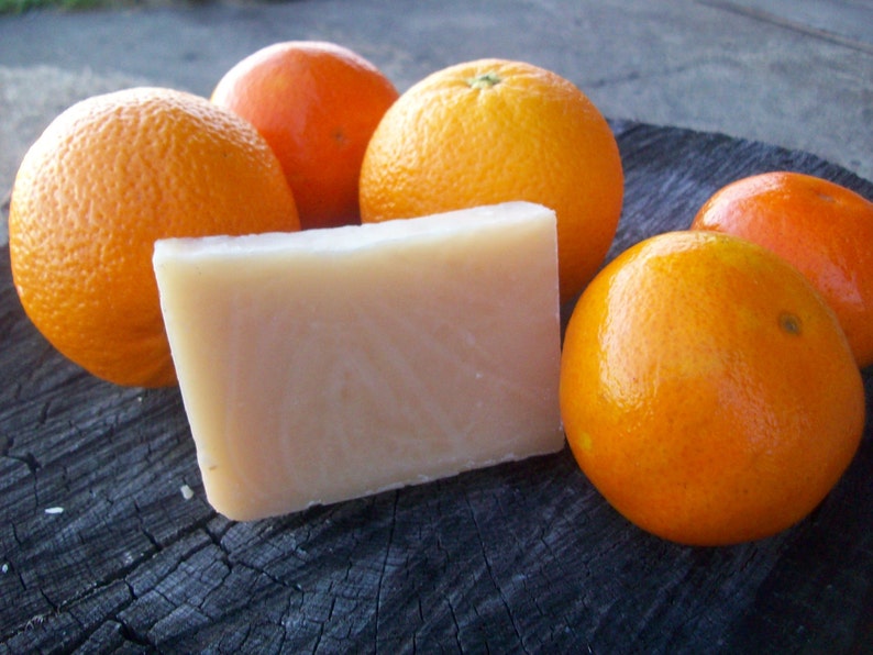 Orange Blossom Honey Soap Natural Soap Made With Honey and Etsy