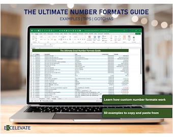 The Ultimate Excel Number Format Guide