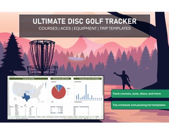 The Ultimate Disc Golf Tracker Excel Template