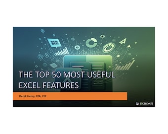 The Top 50 Most Useful Excel Features