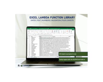 Excel LAMBDA Library Template