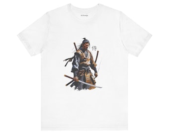 Samurai Warrior Tee Japanese Bushido Graphic Tee