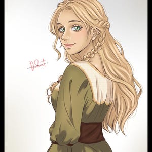 Anime-Inspired Illustrations,Portraits,Cute Girls,Digital Profile Pictures & Avatars In Aesthetic Anime Style,Custom-Made, No AI Artworks